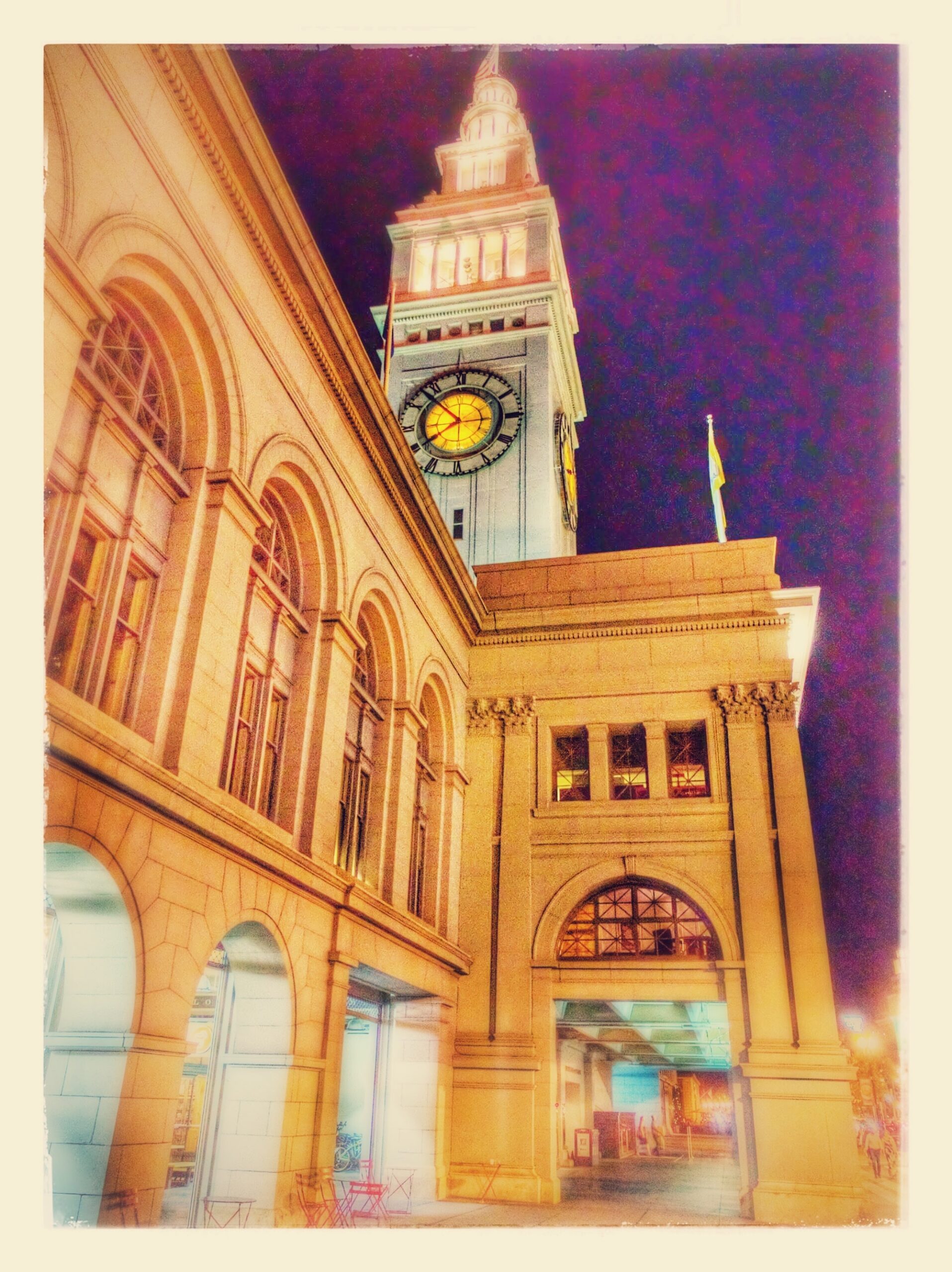 Ferry Building at Night