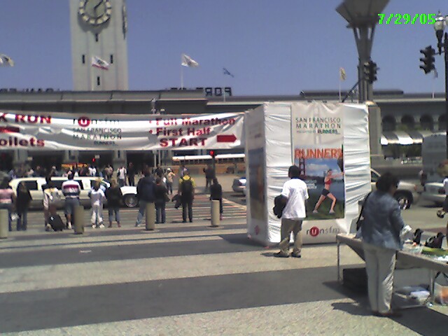 SF Marathon: (2:06:03 #1301) finished, hobbled and humbled