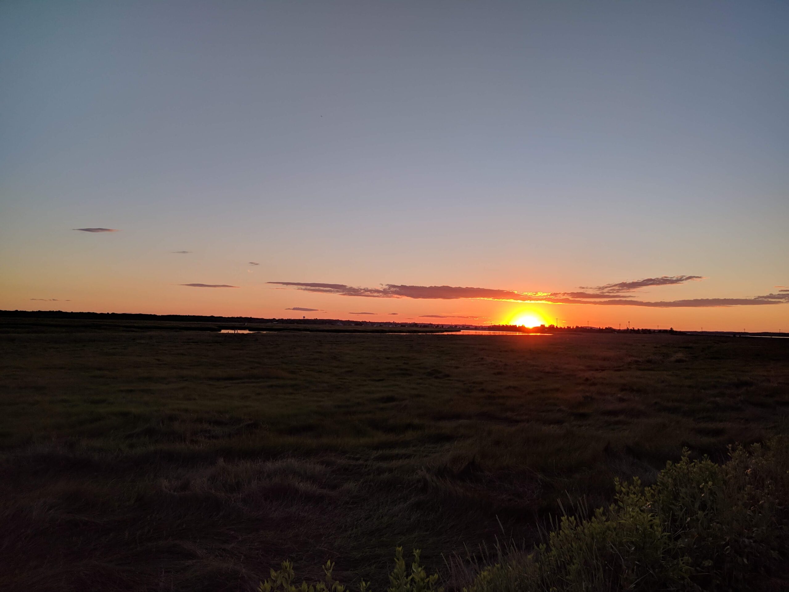 Sunset at Newburryport, MA