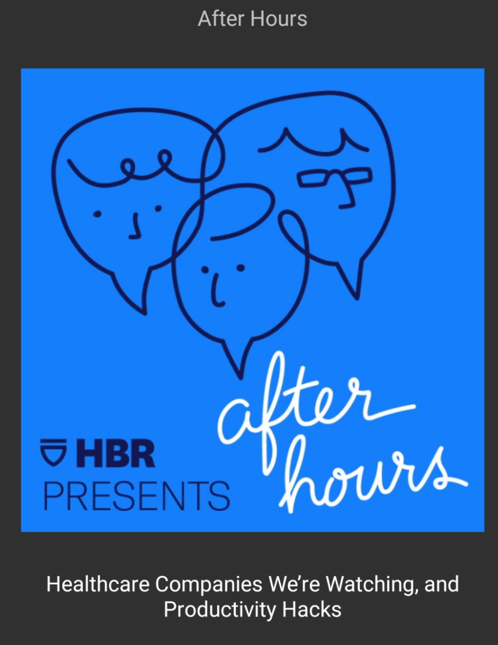 Staying Productive : from After Hours Podcast