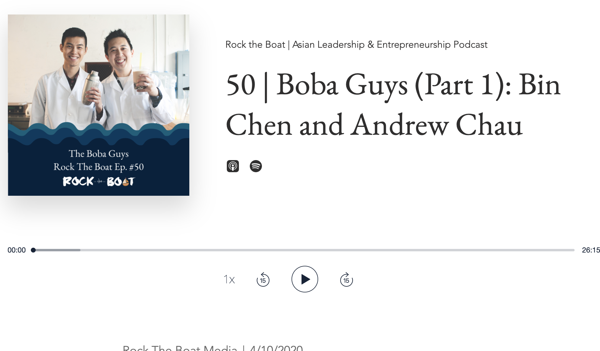 Podcast: Rock The Boat : Boba Guys founders